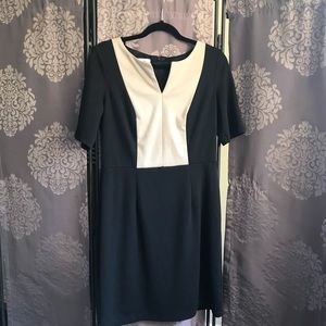 Color Block Business Dress